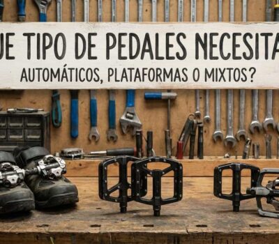 Que tipo de pedales necesitas ¿Automáticos, plataformas o mixtos?
