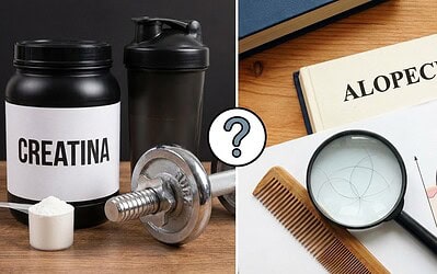 Creatina y alopecia