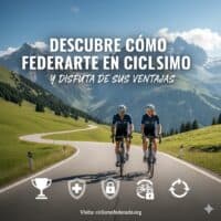 Descubre cómo federarse en ciclismo y disfruta de sus ventajas