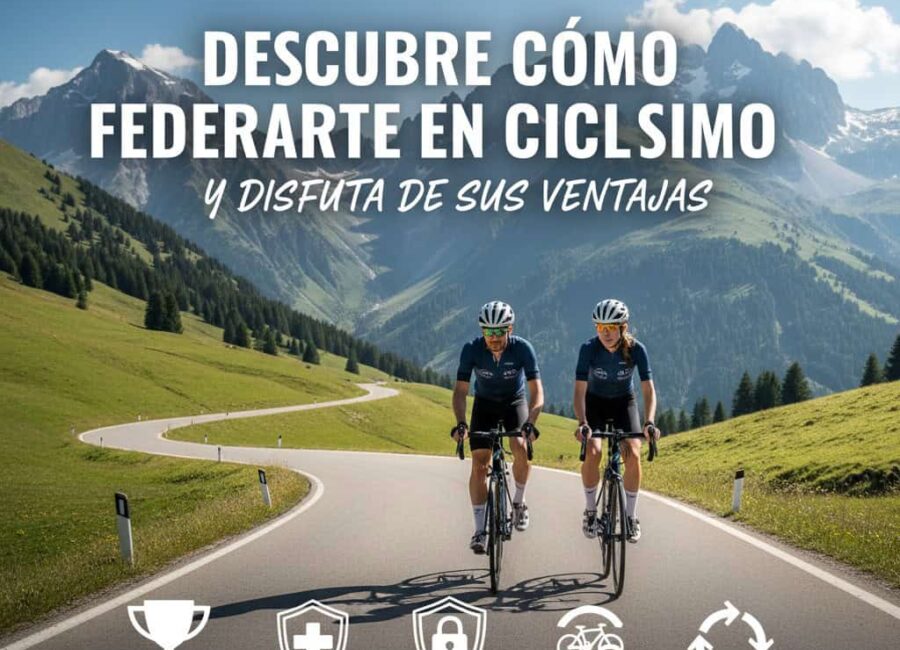 Descubre cómo federarse en ciclismo y disfruta de sus ventajas