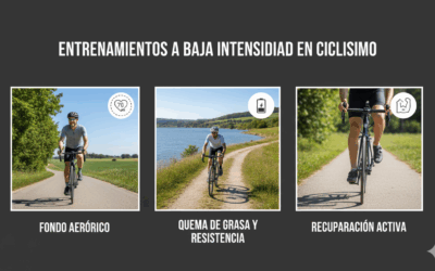 Entrenamientos a baja intensidad en ciclismo