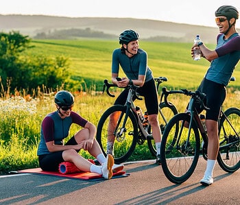 Descanso activo para ciclistas