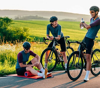 Descanso activo para ciclistas