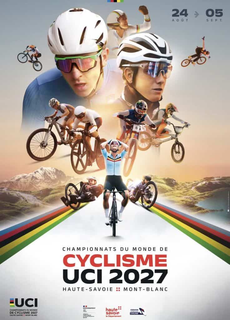 Recorrido del mundial de ciclismo 2027