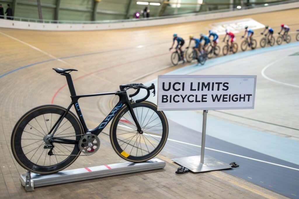 la uci limita el peso de las bicicletas