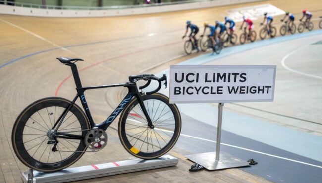 la uci limita el peso de las bicicletas