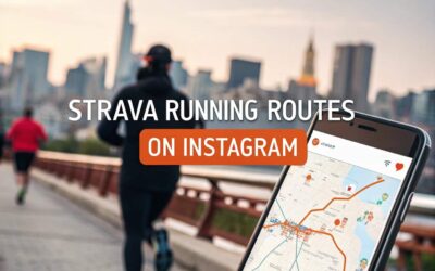 muestra tus recorridos de strava en instagram