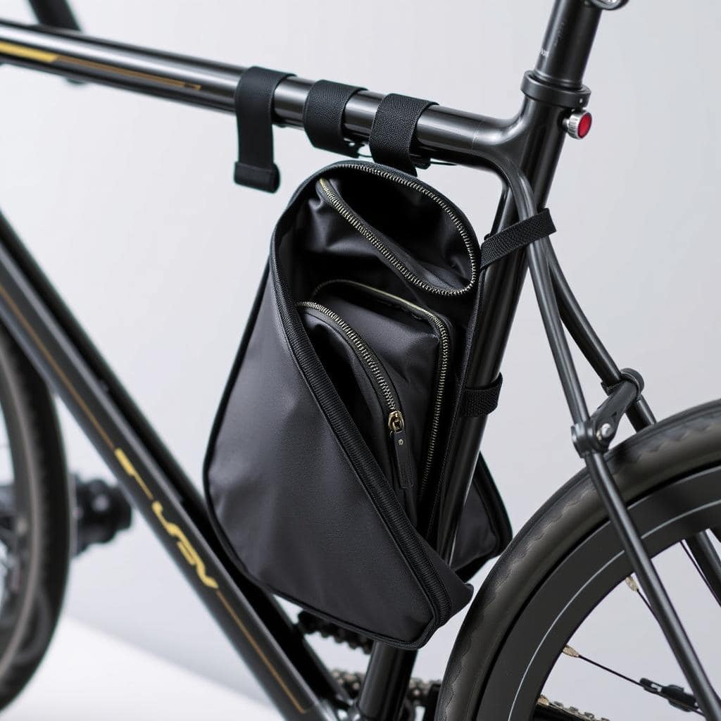 Bolsa de cuadro triangular para bicicleta Bolsa de cuadro triangular para bicicleta