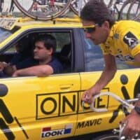 Manolo Saiz, el director del equipo ciclista ONCE
