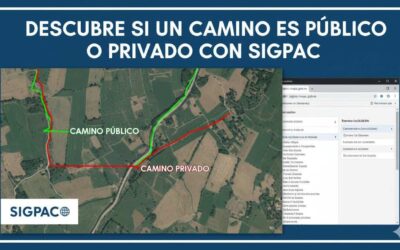 Descubre si un camino es público o privado con SIGPAC