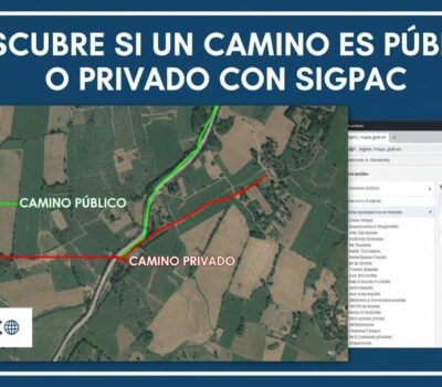 Descubre si un camino es público o privado con SIGPAC