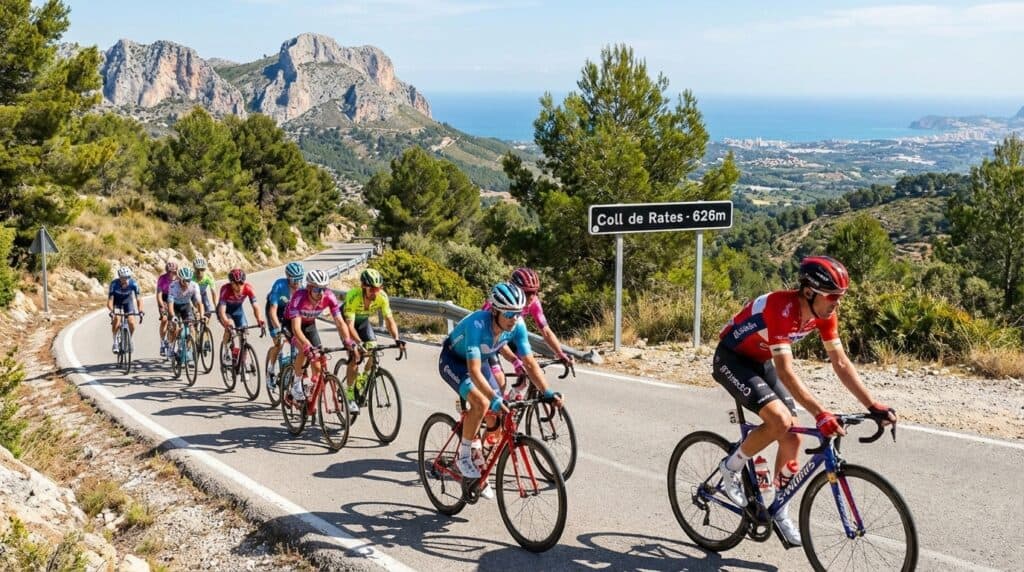 Altimetría Coll de Rates curiosidades