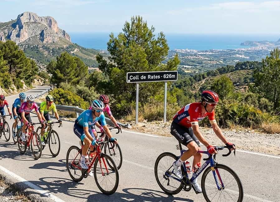 Altimetría Coll de Rates curiosidades