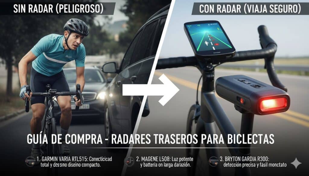 Los Mejores Radares Traseros para Bicicletas