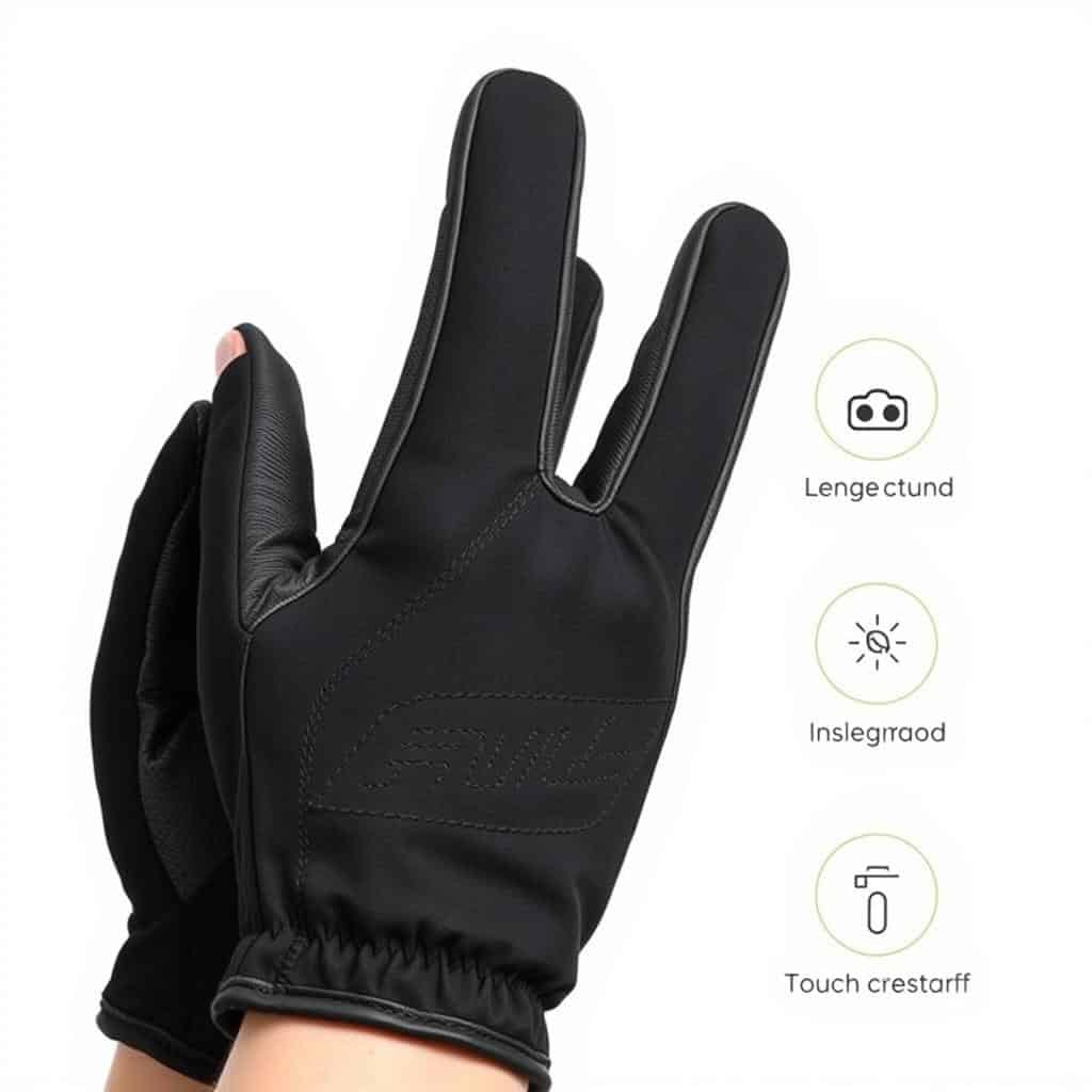 Guantes de ciclismo completos para invierno Guantes de ciclismo completos para invierno