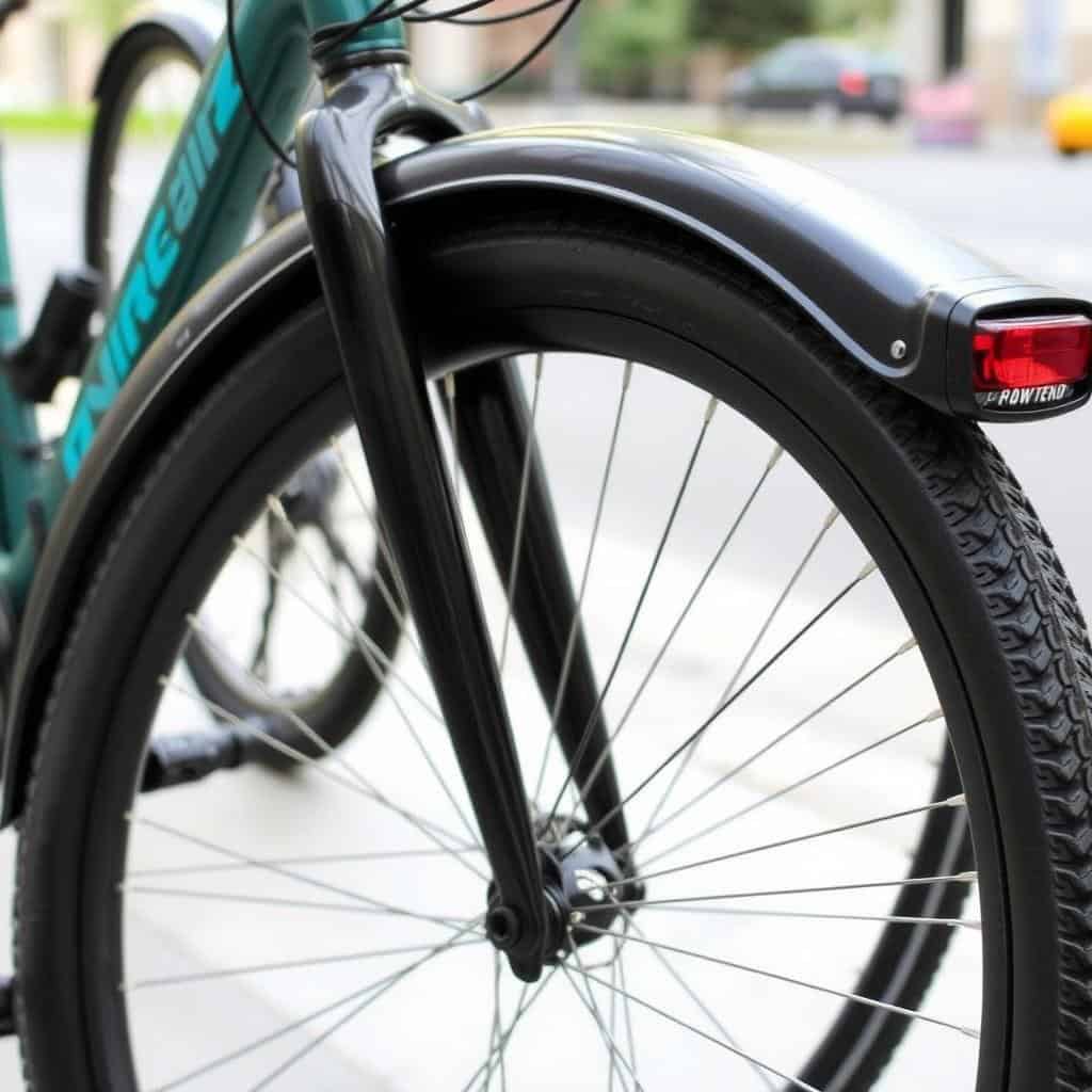 Guardabarros completos para bicicleta urbana Guardabarros completos para bicicleta urbana