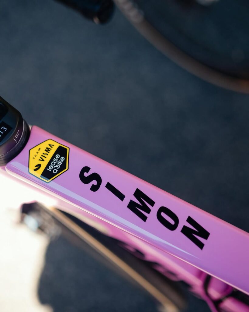 La bicicleta ganadora del Giro de Italia 2025