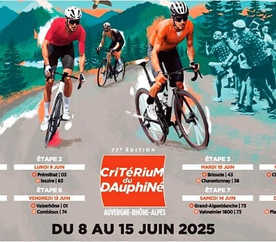 Donde ver Dauphiné Libéré 2025