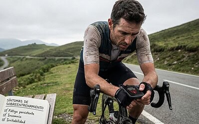 Detectar el sobreentrenamiento cuando eres ciclista