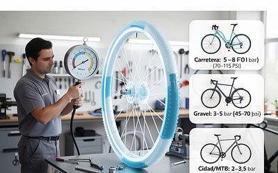 Cuánta presión se debe meter a las cámaras de TPU