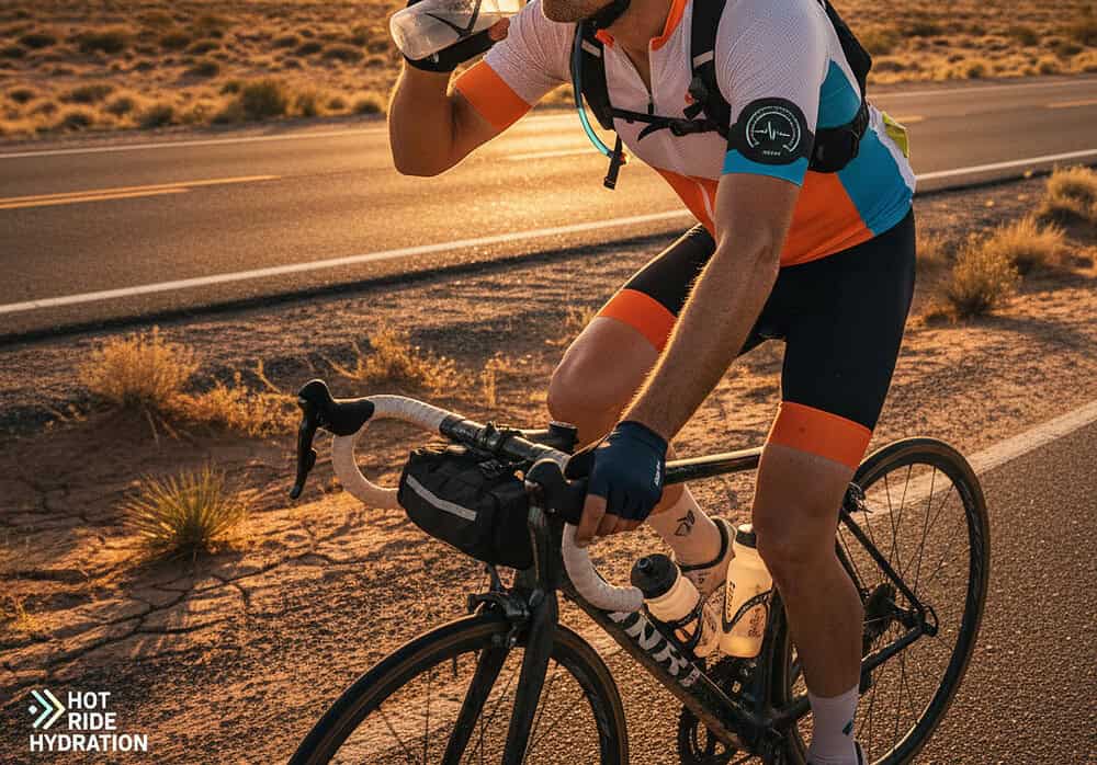 Entrenamientos con calor en ciclismo