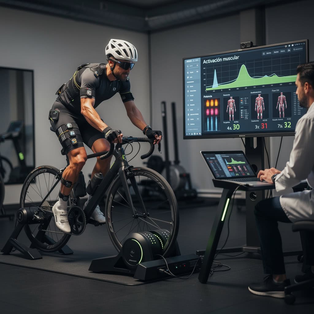 Electroestimulación y ciclismo