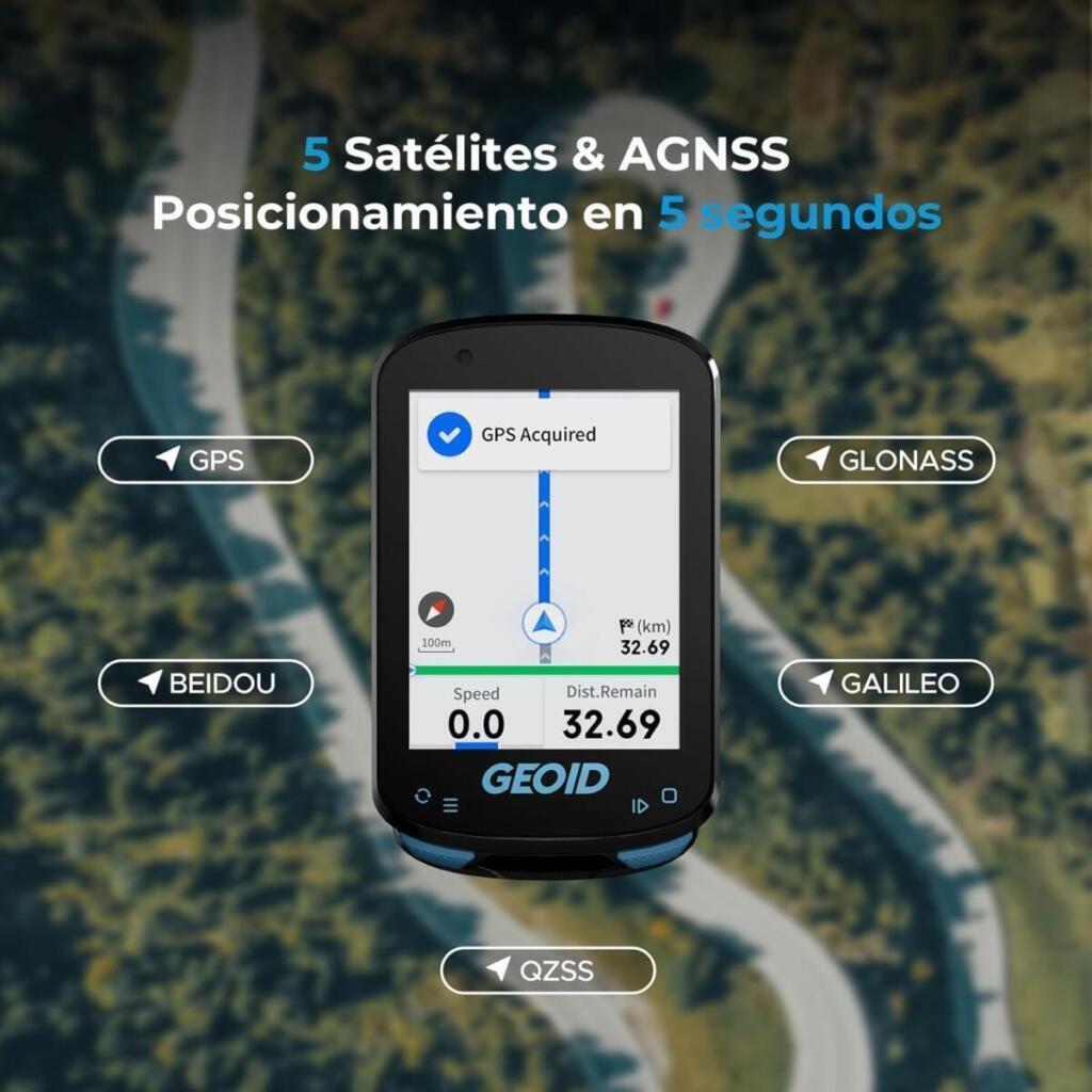 GPS Geoid CC600 Ciclocomputador