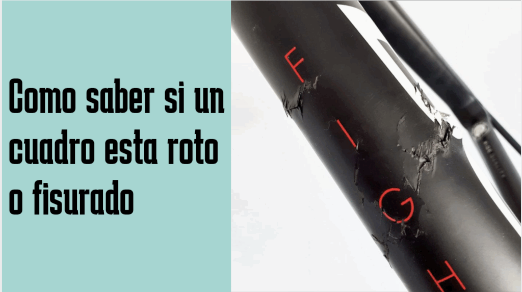 Cómo comprobar si tu cuadro de carbono está roto