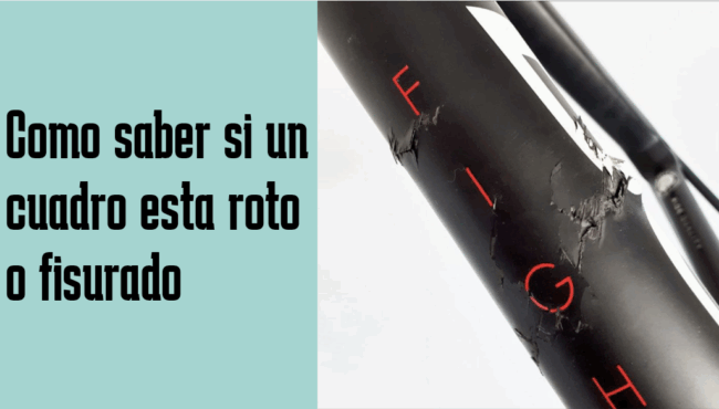 Cómo comprobar si tu cuadro de carbono está roto