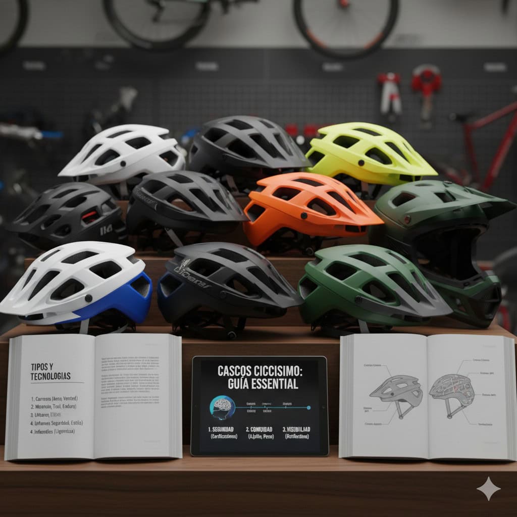 Cascos de ciclismo que debemos saber
