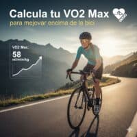 Calcula tu VO2 Max para mejorar encima de la bici