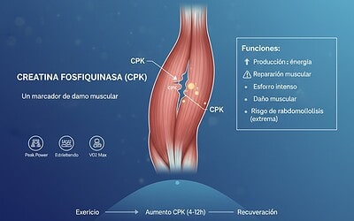¿Qué es la CPK? La enzima que preocupa a los ciclistas