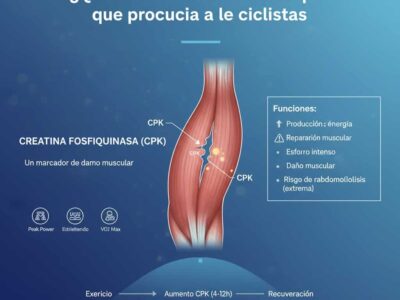 ¿Qué es la CPK? La enzima que preocupa a los ciclistas