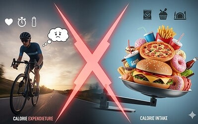 Por qué engordamos aunque entrenemos en bici