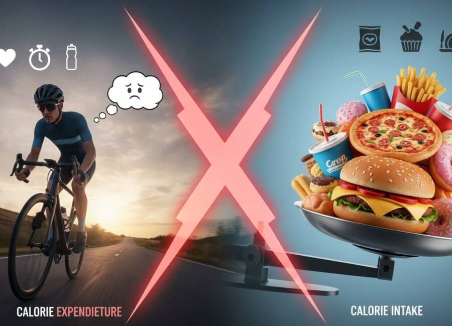 Por qué engordamos aunque entrenemos en bici