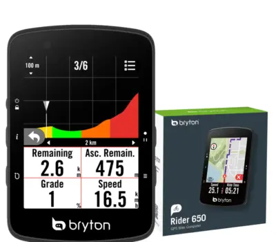 Novedad Bryton Rider 650 y 550