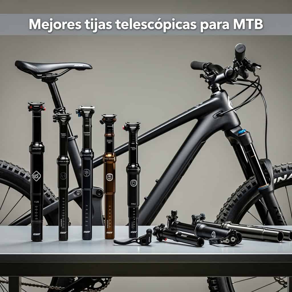 Mejores tijas telescópicas del sillín para MTB