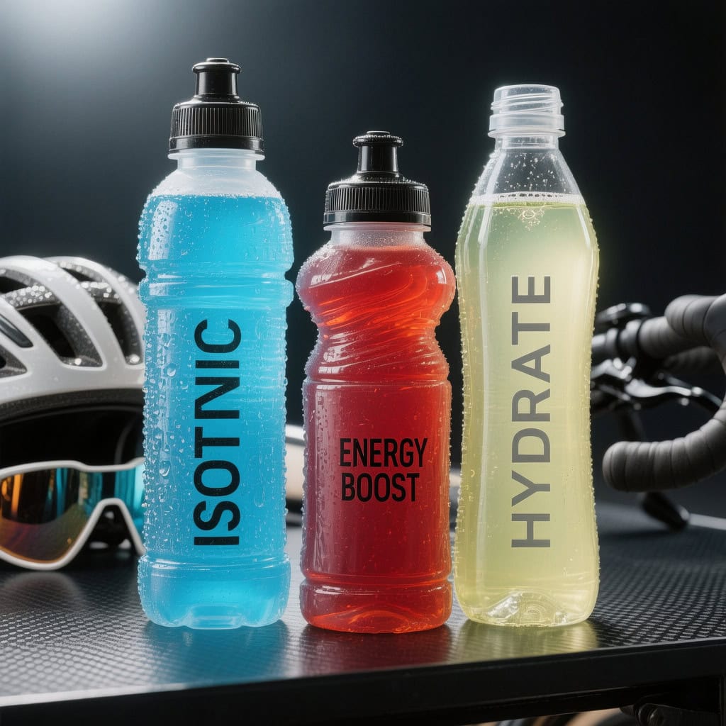 Tipos de bebidas deportivas para ciclismo