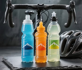 Tipos de bebidas deportivas para ciclismo