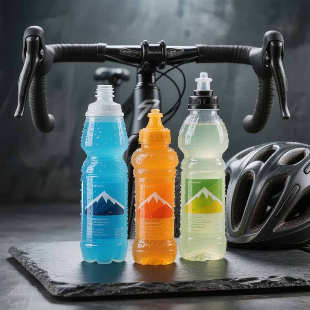 Tipos de bebidas deportivas para ciclismo