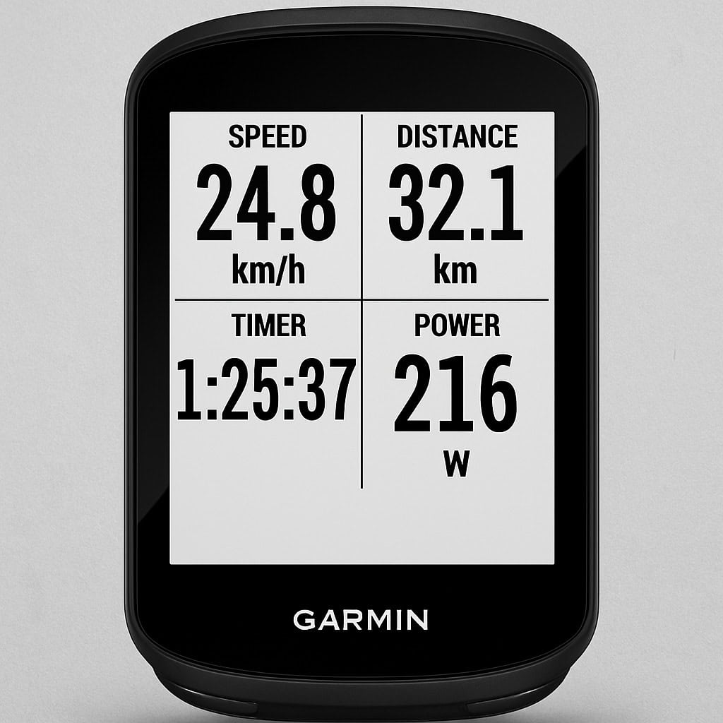¿Qué datos necesitas configurar en tu Garmin si eres ciclista?