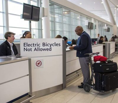 Algunas aerolíneas prohíben las bicicletas eléctricas