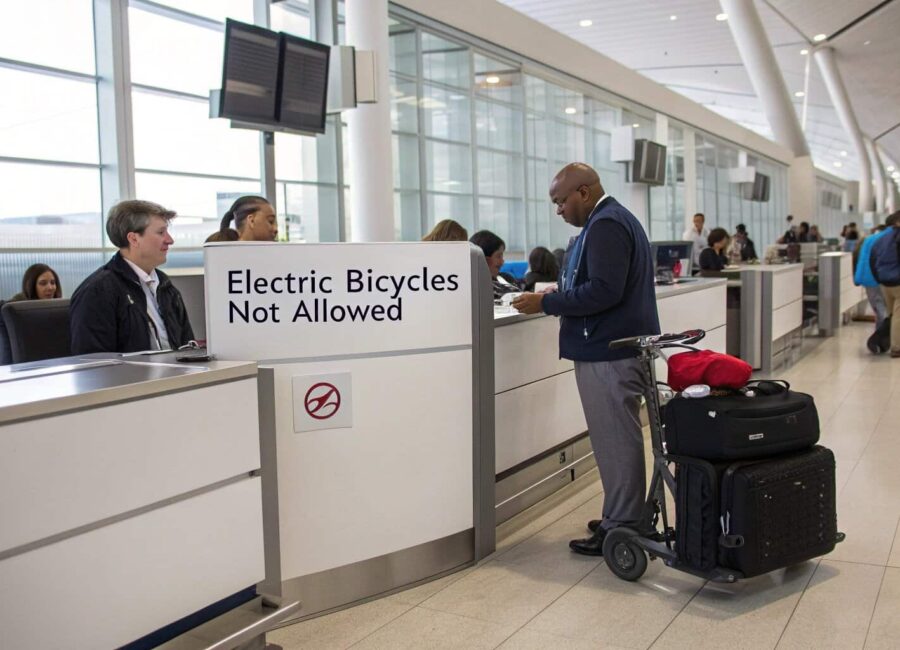 Algunas aerolíneas prohíben las bicicletas eléctricas