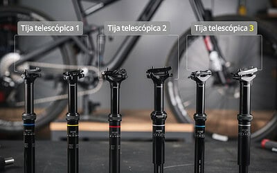 Mejores tijas telescópicas del sillín para MTB