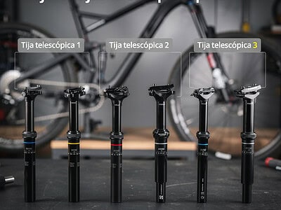 Mejores tijas telescópicas del sillín para MTB