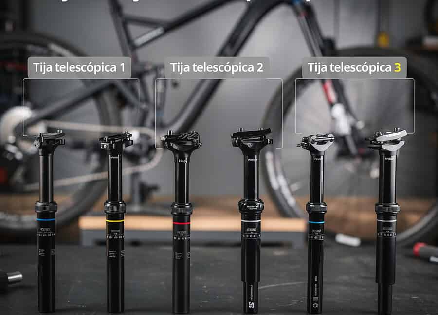 Mejores tijas telescópicas del sillín para MTB