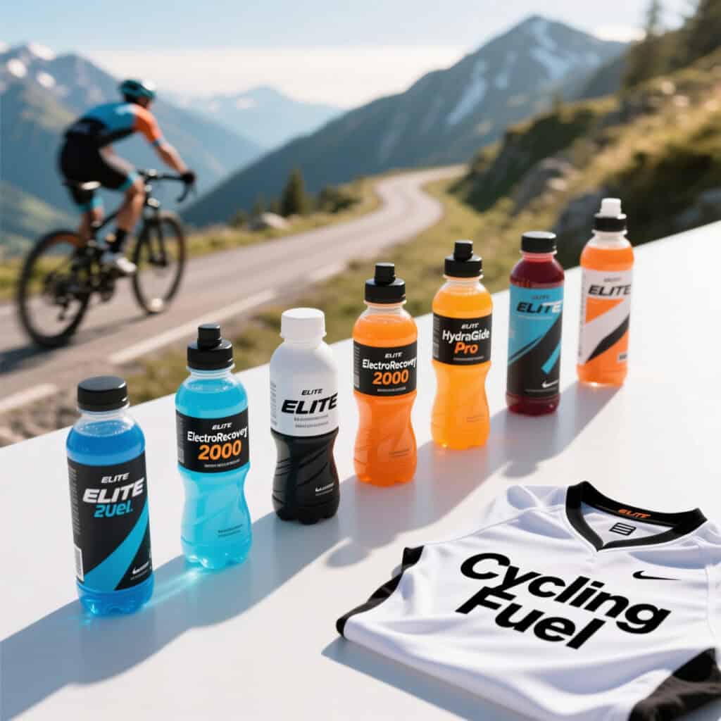 Tipos de bebidas deportivas para ciclismo