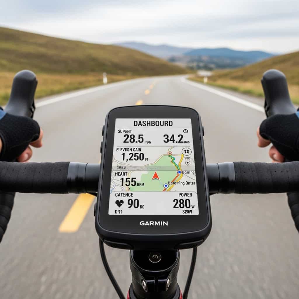 ¿Qué datos necesitas configurar en tu Garmin si eres ciclista?