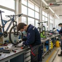 Crisis de mecánicos de bicicletas iniciativa de Shimano