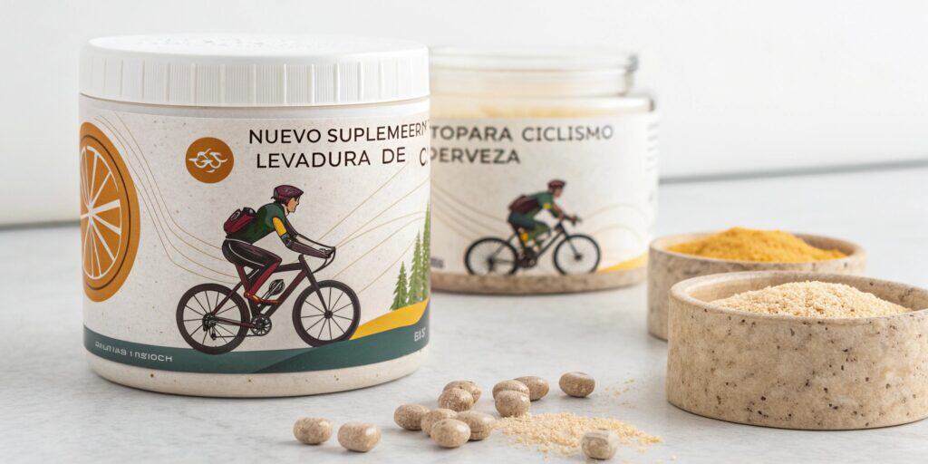 Nuevo suplemento para ciclismo levadura de cerveza